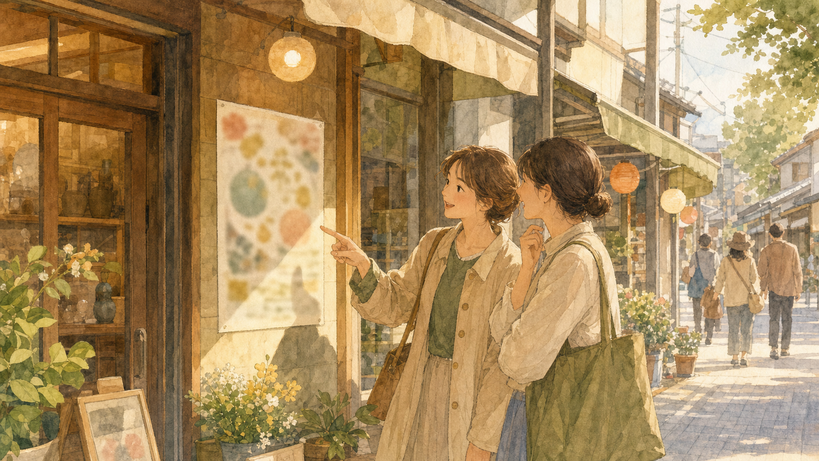 告知は、人から人へ——ポスターを貼ってもらえるお店の見分け方